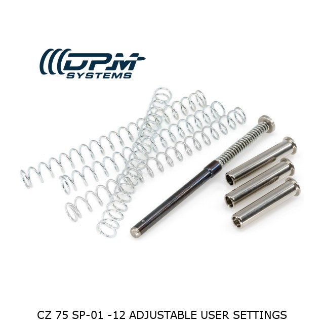 CZ 75 SP-01 -12 Adjustable User Settings CZ 75 SP-01 -12 Adjustable User Settings