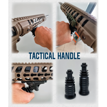 DPM Flexible Tactical Grip - Black Short -  DPM Flexible Tactical Grip - Black Short -