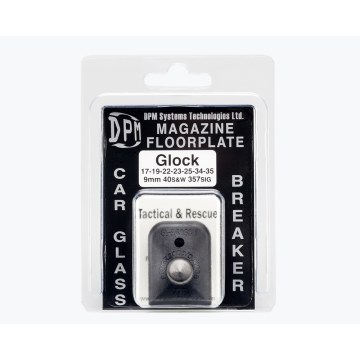 DPM Magazine Floorplate/Glass Breaker for Glock 17-19-22 All Gens Polymer Black -  DPM Magazine Floorplate/Glass Breaker for Glock 17-19-22 All Gens Polymer Black -