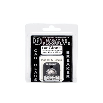 DPM Magazine Floorplate/Glass Breaker for Glock 17-19-22 Aluminum -  DPM Magazine Floorplate/Glass Breaker for Glock 17-19-22 Aluminum -