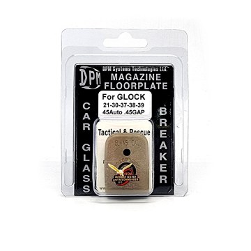 DPM Magazine Floorplate/Glass Breaker for Glock 21-30-37-38-39 .45 Auto-.45 G.A.P. Polymer Dark Earth - 