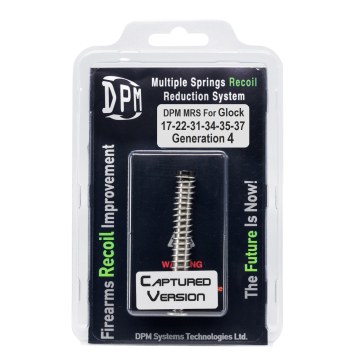 DPM "CAPTURED" RECOIL SYSTEM for Gen 4 Glock Models: 17-22-31-34-35-37 - 