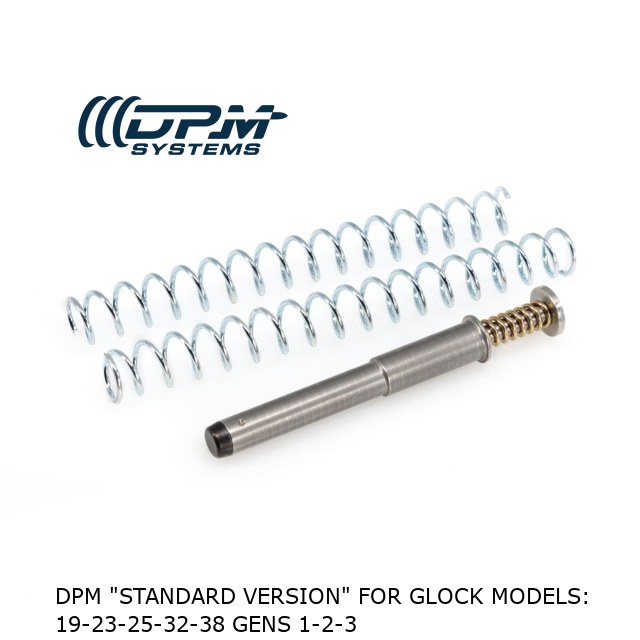 DPM "STANDARD VERSION" for Glock MODELS: 19-23-25-32-38 Gens 1-2-3 DPM "STANDARD VERSION" for Glock MODELS: 19-23-25-32-38 Gens 1-2-3