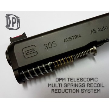 DPM Telescopic Recoil System for Glock models: 29-30-30S-30SF-36 Gens 1-5  -  DPM Telescopic Recoil System for Glock models: 29-30-30S-30SF-36 Gens 1-5  -