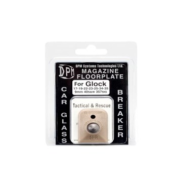 DPM Magazine Floorplate/Glass Breaker for Glock 17-19-22 All Gens Polymer Dark Earth -  DPM Magazine Floorplate/Glass Breaker for Glock 17-19-22 All Gens Polymer Dark Earth -
