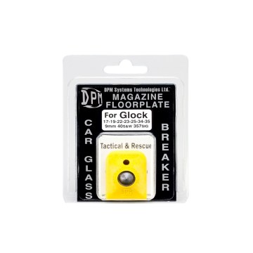 DPM Magazine Floorplate/Glass Breaker for Glock 17-19-22 All Gens Polymer Yellow -  DPM Magazine Floorplate/Glass Breaker for Glock 17-19-22 All Gens Polymer Yellow -