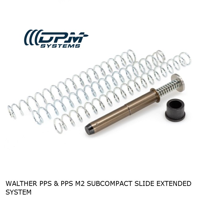 Walther PPS & PPS M2 Subcompact Slide Extended System Walther PPS & PPS M2 Subcompact Slide Extended System