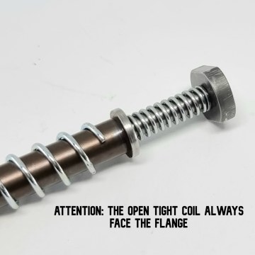 S&W EQUALIZER TS & NTS 3.675" Barrel 9mm | Set Spare External Springs  -  S&W EQUALIZER TS & NTS 3.675" Barrel 9mm | Set Spare External Springs  -