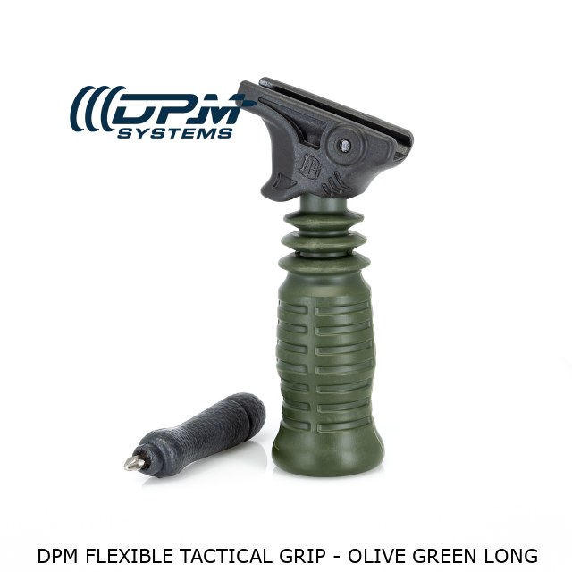DPM Flexible Tactical Grip - Olive Green Long DPM Flexible Tactical Grip - Olive Green Long