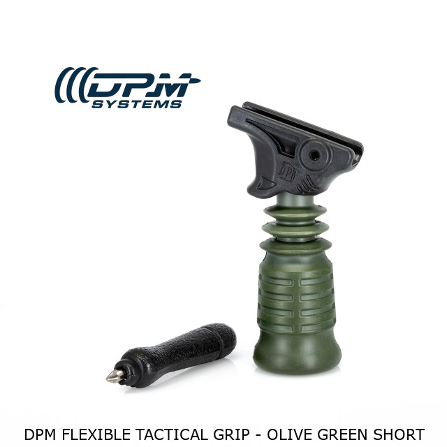 DPM Flexible Tactical Grip - Olive Green Short DPM Flexible Tactical Grip - Olive Green Short