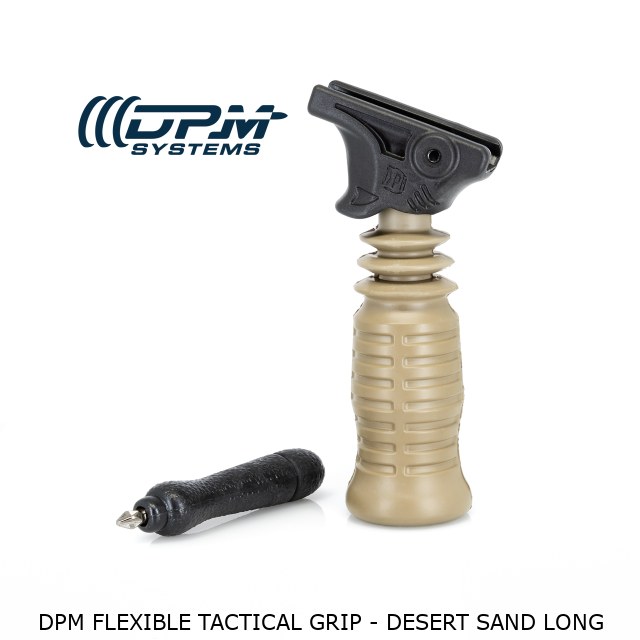 DPM Flexible Tactical Grip - Desert Sand Long DPM Flexible Tactical Grip - Desert Sand Long
