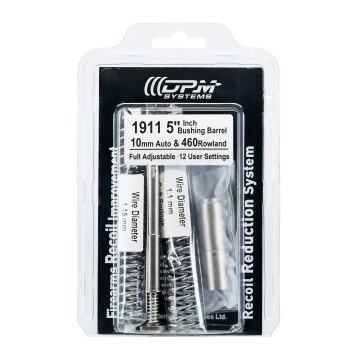 1911 5'' BUSHING BARREL 10MM AUTO & 460 ROWLAND - 12 ADJUSTABLE SETTINGS -  1911 5'' BUSHING BARREL 10MM AUTO & 460 ROWLAND - 12 ADJUSTABLE SETTINGS -