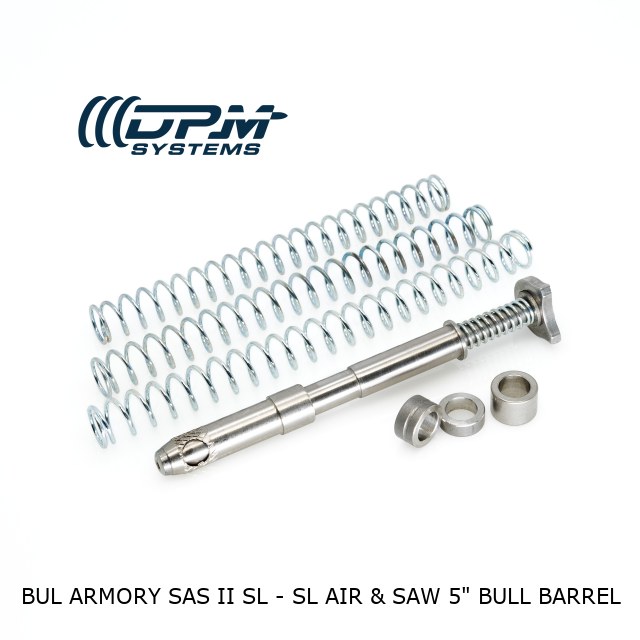 BUL ARMORY SAS II SL - SL AIR & SAW & TAC PRO 5" BULL BARREL  BUL ARMORY SAS II SL - SL AIR & SAW & TAC PRO 5" BULL BARREL