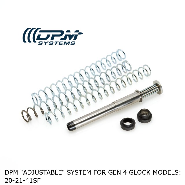 DPM "ADJUSTABLE" System for Gen 4 Glock models: 20-21-41SF  DPM "ADJUSTABLE" System for Gen 4 Glock models: 20-21-41SF
