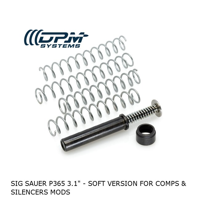 SIG SAUER P365 3.1" - SOFT VERSION For Comps & Silencers Mods