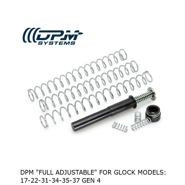 DPM "Full Adjustable" for Glock MODELS: 17-22-31-34-35-37 Gen 4 DPM "Full Adjustable" for Glock MODELS: 17-22-31-34-35-37 Gen 4