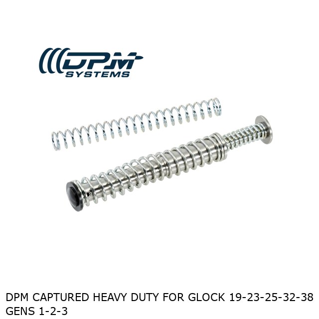 DPM "CAPTURED" FOR GLOCK 19-23-25-32-38 GENS 1-2-3 DPM "CAPTURED" FOR GLOCK 19-23-25-32-38 GENS 1-2-3