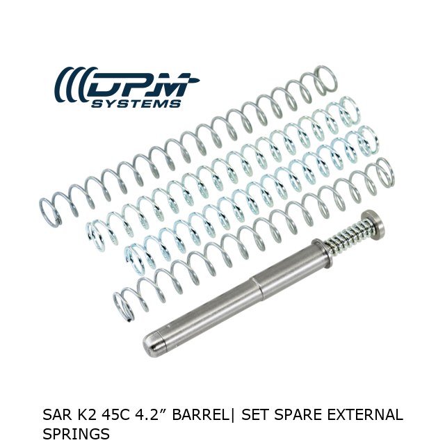 SAR K2 45C 4.2″ Barrel 4 Adjustable Settings