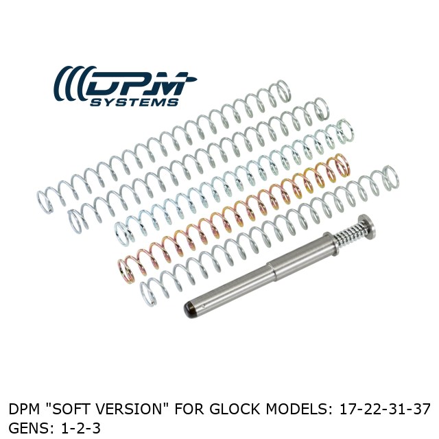 DPM "SOFT VERSION" FOR GLOCK MODELS: 17-22-31-37 GENS: 1-2-3  DPM "SOFT VERSION" FOR GLOCK MODELS: 17-22-31-37 GENS: 1-2-3