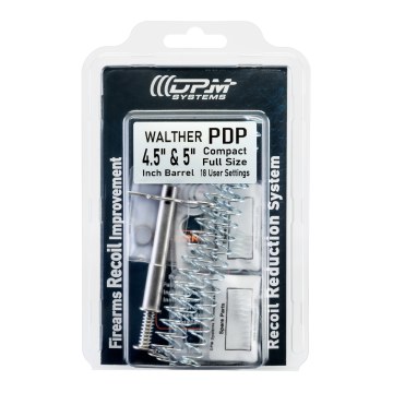 Walther PDP 4.5" & 5" Barrel  18 user Settings -  Walther PDP 4.5" & 5" Barrel  18 user Settings -