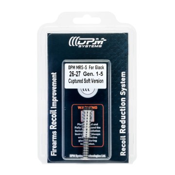 DPM "SOFT CAPTURED" RECOIL SYSTEM for Glock MODELS: 26 & 27 Gens 1-5 -  DPM "SOFT CAPTURED" RECOIL SYSTEM for Glock MODELS: 26 & 27 Gens 1-5 -