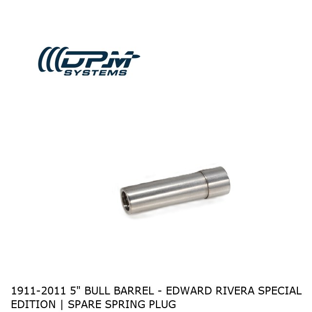 1911-2011 5" Bull Barrel - Edward Rivera Special Edition | Spare Spring Plug