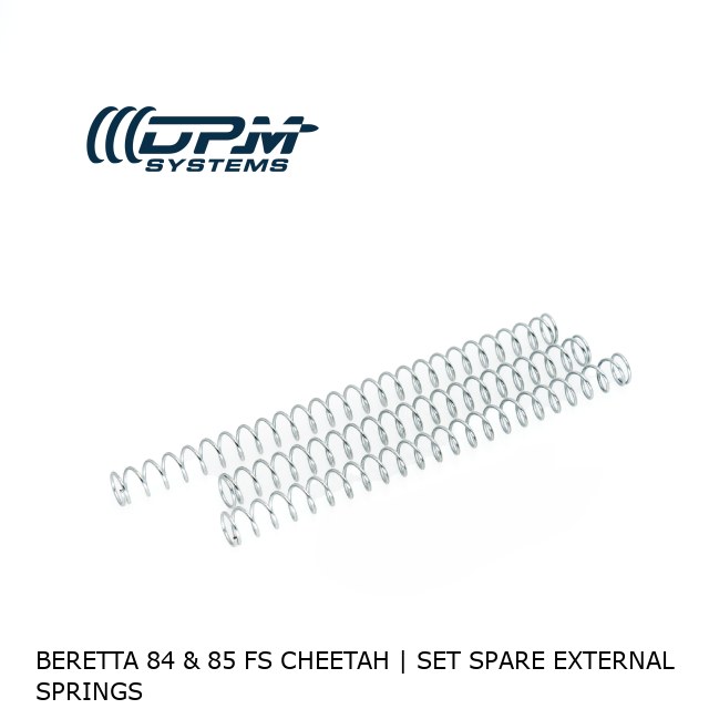 BERETTA 84 & 85 FS CHEETAH | Set Spare External Springs 