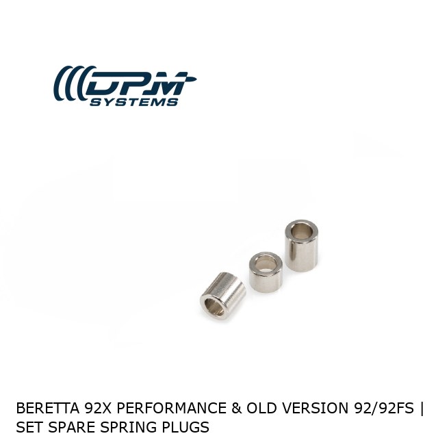 Beretta 92X Performance & Old Version 92/92FS | Set Spare Spring Plugs