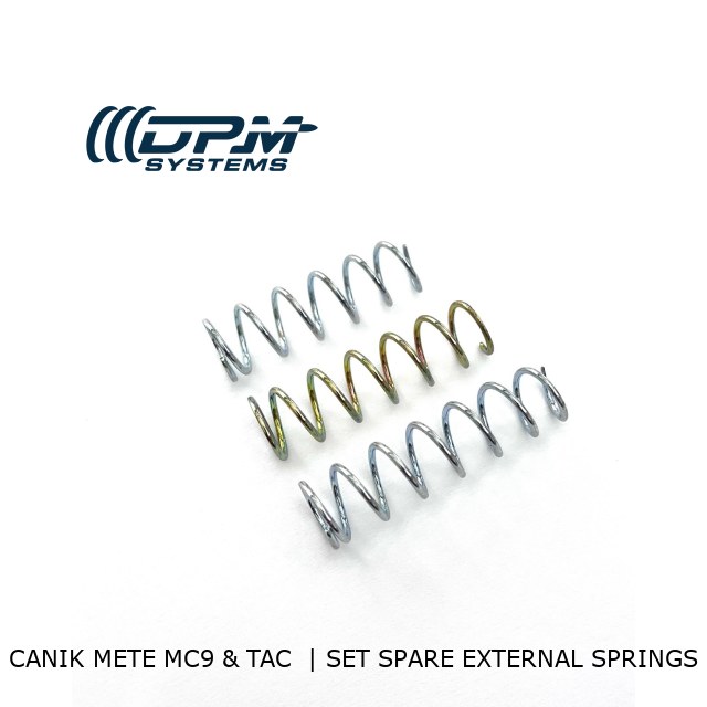 CANIK METE MC9 & TAC  | Set Spare External Springs  CANIK METE MC9 & TAC  | Set Spare External Springs