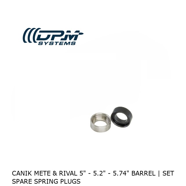 Canik Mete & Rival 5" - 5.2" - 5.74" Barrel | Set Spare Spring Plugs Canik Mete & Rival 5" - 5.2" - 5.74" Barrel | Set Spare Spring Plugs