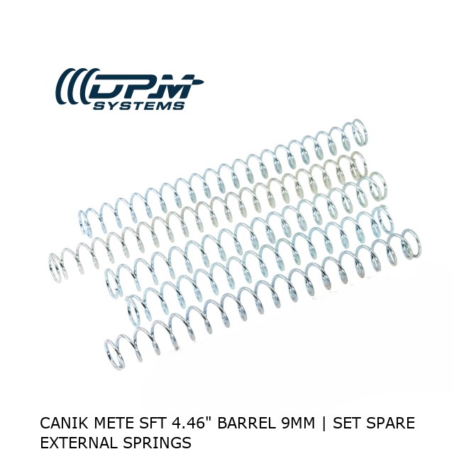 CANIK METE SFT 4.46" BARREL 9mm | Set Spare External Springs  CANIK METE SFT 4.46" BARREL 9mm | Set Spare External Springs