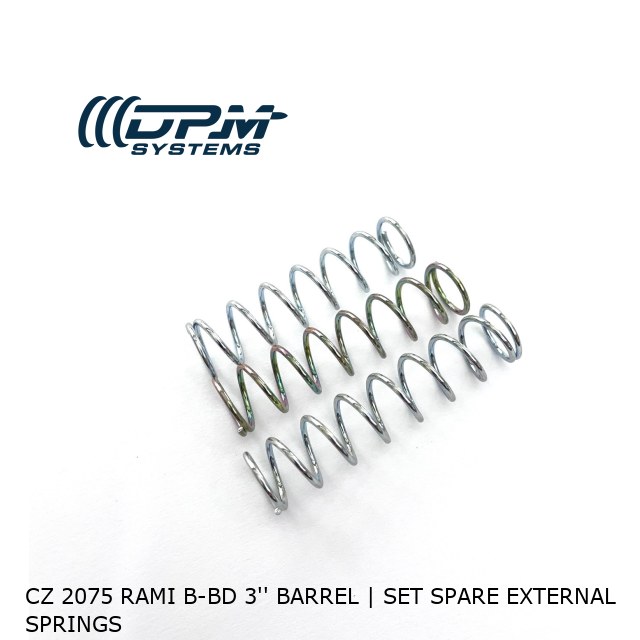 CZ 2075 Rami B-BD 3'' BARREL | Set Spare External Springs 