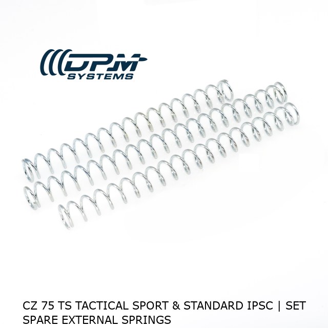 CZ 75 TS Tactical Sport & Standard IPSC | Set Spare External Springs 