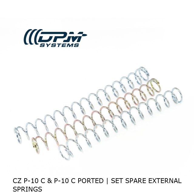 CZ P-10 C & P-10 C PORTED | Set Spare External Springs  CZ P-10 C & P-10 C PORTED | Set Spare External Springs