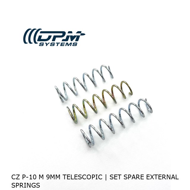 CZ P-10 M 9mm Telescopic | Set Spare External Springs  CZ P-10 M 9mm Telescopic | Set Spare External Springs