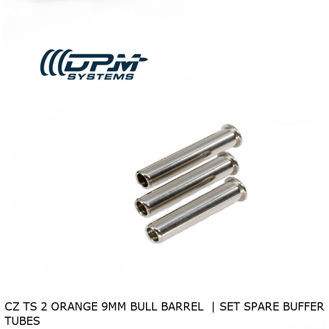 CZ TS 2 ORANGE 9mm Bull Barrel  | Set Spare Buffer Tubes