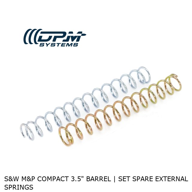 S&W M&P Compact 3.5" Barrel | Set Spare External Springs 