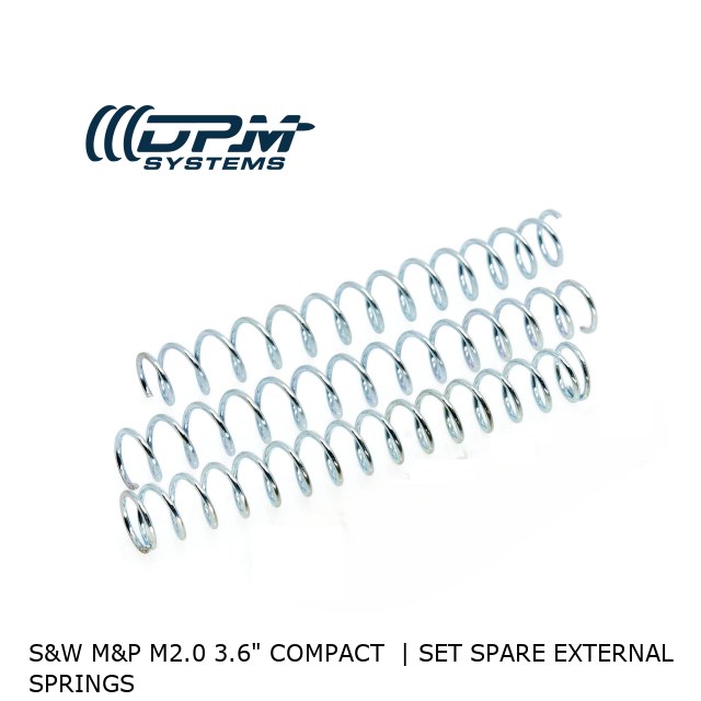 S&W M&P M2.0 3.6" COMPACT  | Set Spare External Springs 