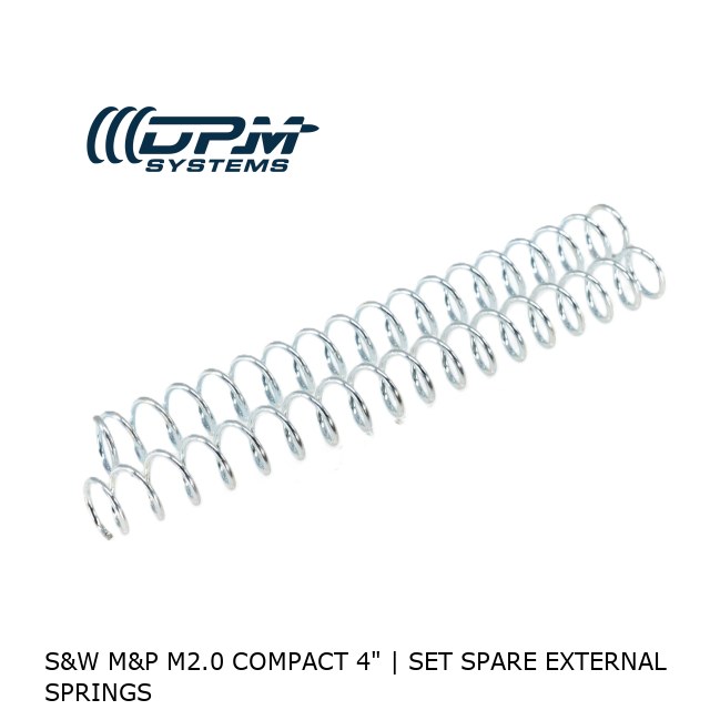 S&W M&P M2.0 Compact 4" | Set Spare External Springs  S&W M&P M2.0 Compact 4" | Set Spare External Springs
