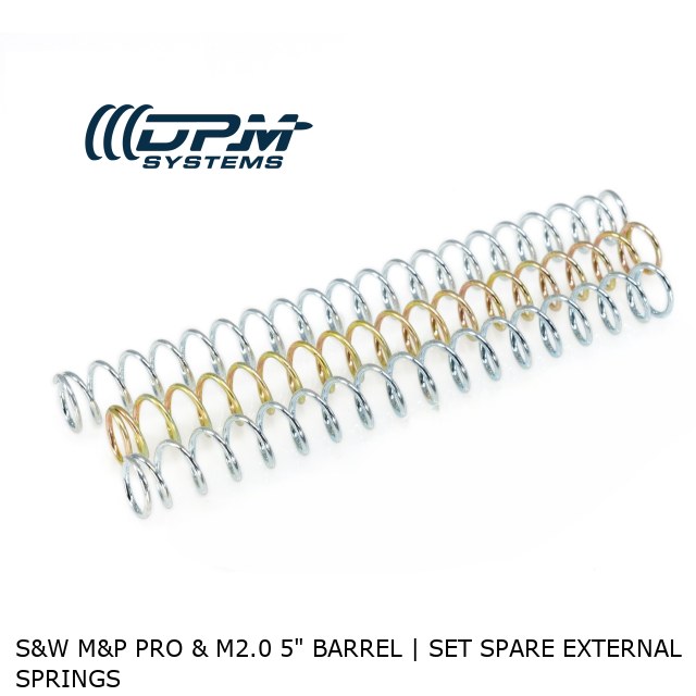 S&W M&P PRO & M2.0 5" BARREL | Set Spare External Springs 