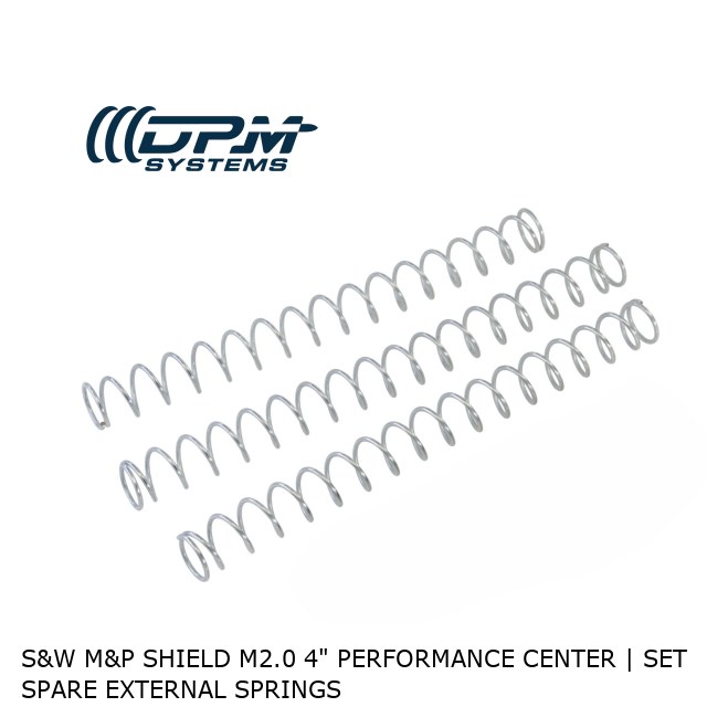 S&W M&P Shield M2.0 4" Performance Center | Set Spare External Springs 