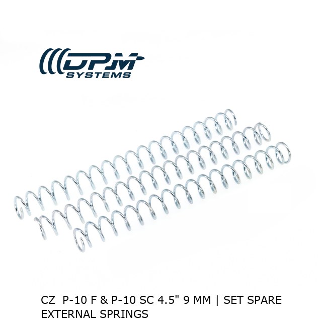 CZ  P-10 F & P-10 SC 4.5" 9 mm | Set Spare External Springs  CZ  P-10 F & P-10 SC 4.5" 9 mm | Set Spare External Springs