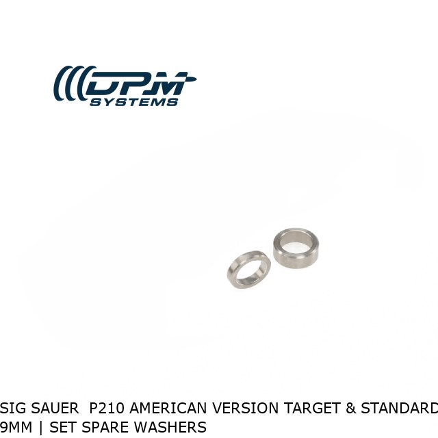 Sig Sauer  P210 American Version Target & Standard 9mm | Set Spare Washers