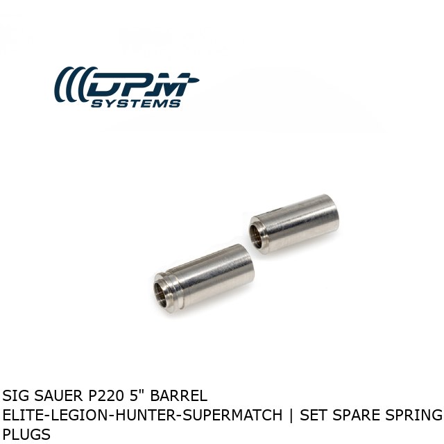 Sig Sauer P220 5" Barrel Elite-Legion-Hunter-Supermatch | Set Spare Spring Plugs