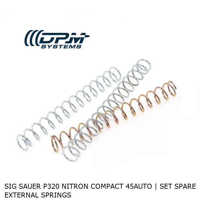 Sig Sauer P320 Nitron Compact 45Auto | Set Spare External Springs 