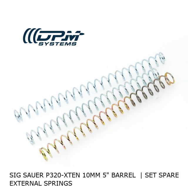 Sig Sauer P320-XTEN 10mm 5" Barrel  | Set Spare External Springs 