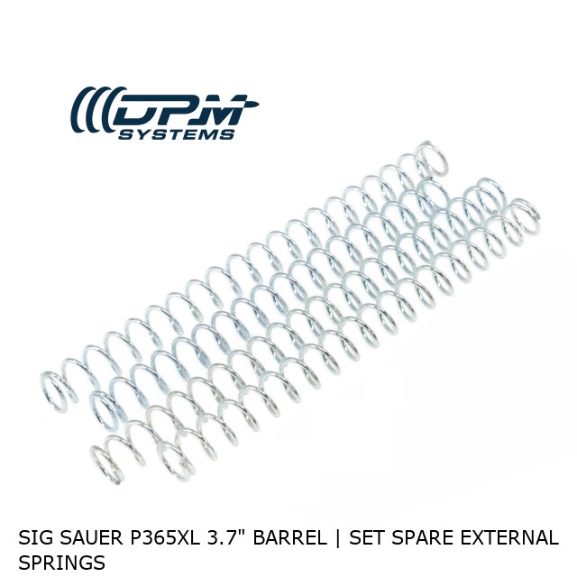 Sig Sauer P365XL 3.7" Barrel | Set Spare External Springs  Sig Sauer P365XL 3.7" Barrel | Set Spare External Springs