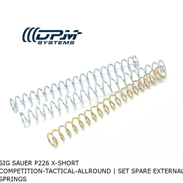 Sig Sauer P226 X-Short Competition-Tactical-Allround | Set Spare External Springs 