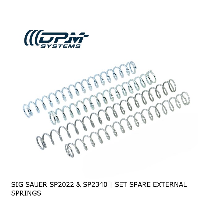 Sig Sauer SP2022 & SP2340 | Set Spare External Springs 