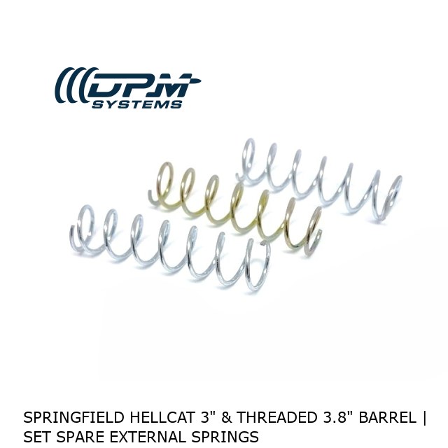 Springfield Hellcat 3" & Threaded 3.8" Barrel | Set Spare External Springs  Springfield Hellcat 3" & Threaded 3.8" Barrel | Set Spare External Springs